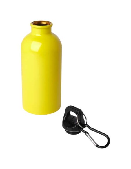 Borraccia da 400 ml in acciaio inossidabile certificato RCS a parete singola con moschettone Oregon