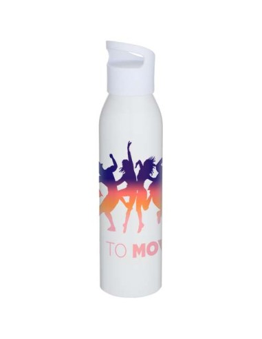 Borraccia a parete singola in acciaio inossidabile riciclato certificato RCS da 650 ml Sky