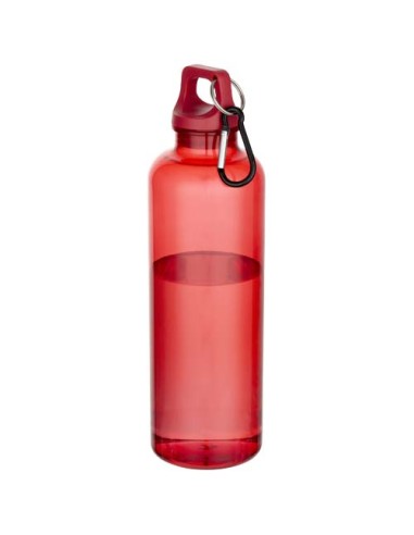 Borraccia in plastica riciclata certificata RCS da 750 ml con moschettone Oregon