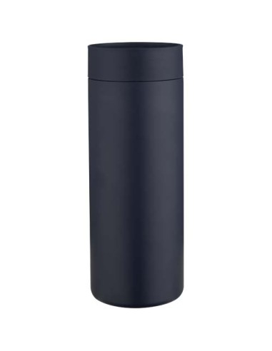 Borraccia in acciaio inossidabile riciclato certificato RCS a doppia parete da 650 ml con set di coperchi da 3 pezzi Illumina