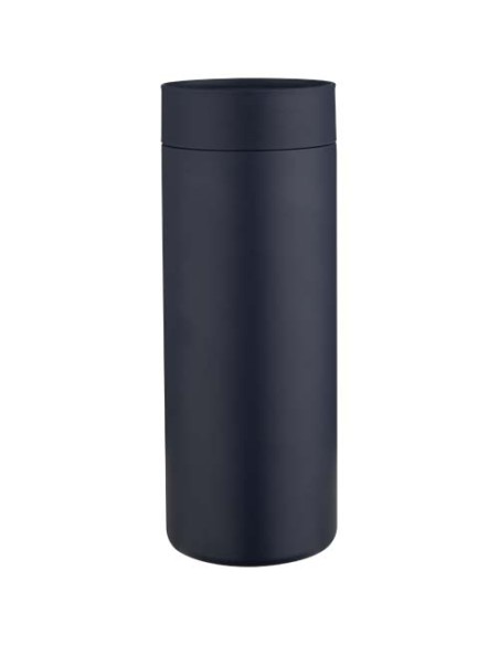 Borraccia in acciaio inossidabile riciclato certificato RCS a doppia parete da 650 ml con set di coperchi da 3 pezzi Illumina