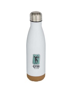 Borraccia termica in acciaio inossidabile a doppia parete isolamento sottovuoto da 500 ml con dettagli in sughero Cove