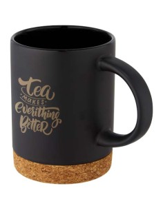 Tazza in ceramica da 425 ml con base in sughero Neiva