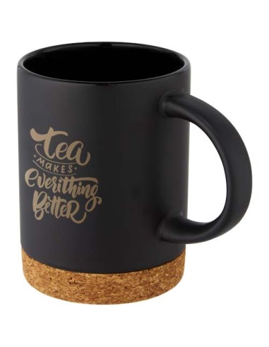 Tazza in ceramica da 425 ml con base in sughero Neiva