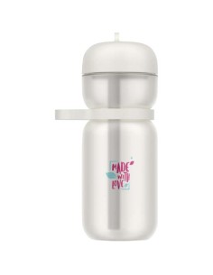 Borraccia sportiva con coperchio a scatto da 600 ml Mepal