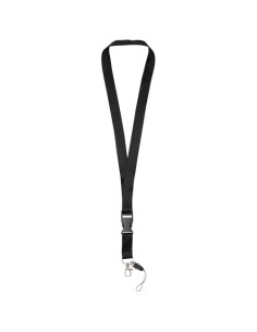 Lanyard porta cellulare Sagan con fibbia rimovibile