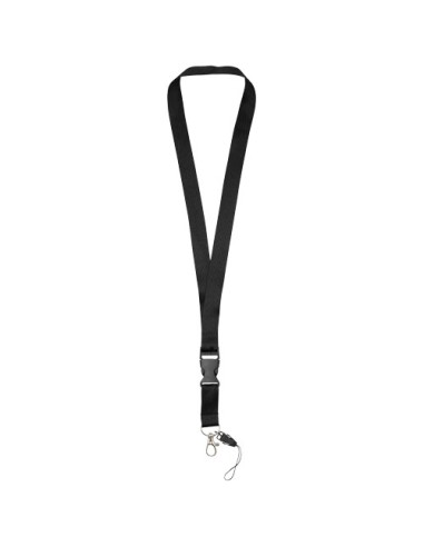 Lanyard porta cellulare Sagan con fibbia rimovibile