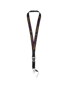 Lanyard porta cellulare Sagan con fibbia rimovibile