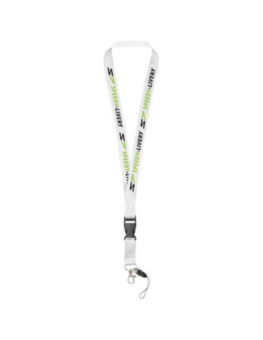 Lanyard porta cellulare Sagan con fibbia rimovibile