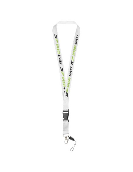 Lanyard porta cellulare Sagan con fibbia rimovibile