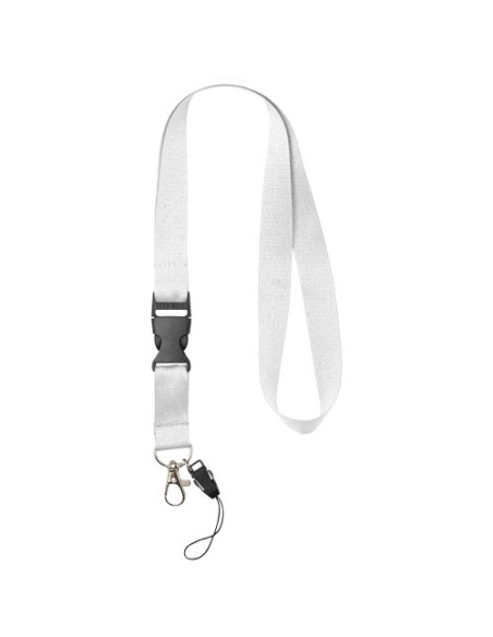 Lanyard porta cellulare Sagan con fibbia rimovibile