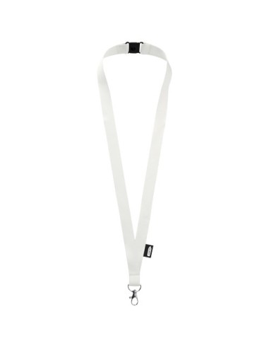 Lanyard Tom in PET riciclato con sgancio di sicurezza