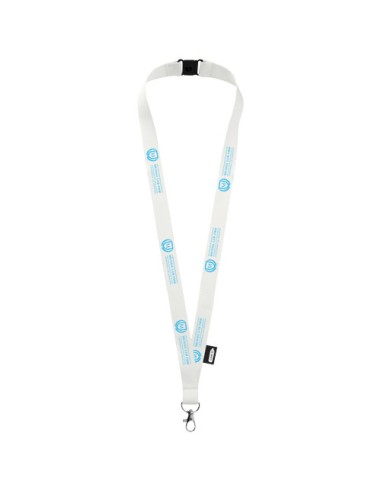 Lanyard Tom in PET riciclato con sgancio di sicurezza