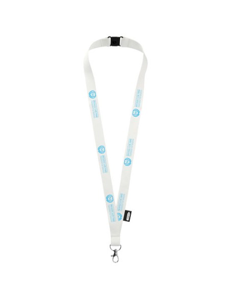 Lanyard Tom in PET riciclato con sgancio di sicurezza