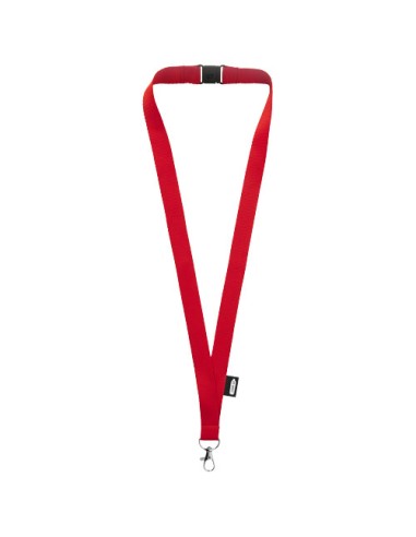 Lanyard Tom in PET riciclato con sgancio di sicurezza