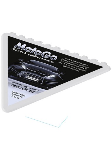 Raschia ghiaccio triangolare Frosty in plastica riciclata