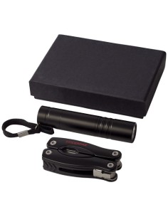 Set con coltello multifunzione e torcia a LED Scout