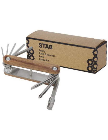 Multiutensile per bicicletta in legno a 8 funzioni Fixie