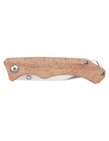Coltello tascabile Dave in legno con clip per cintura