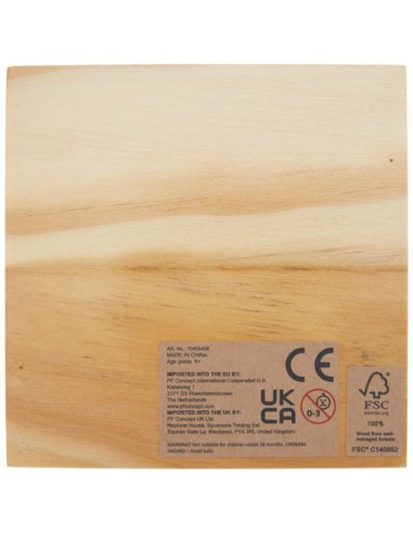 Gioco tris in legno Strobus