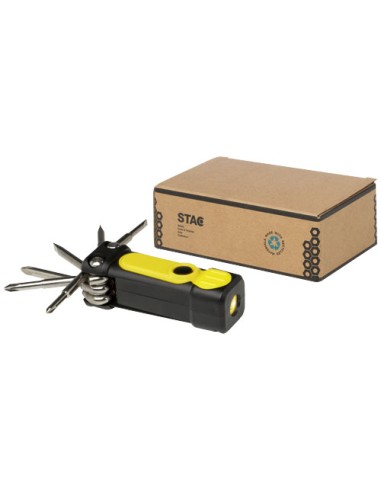 Set di cacciaviti 8 in 1 con torcia in plastica riciclata RCS Octo