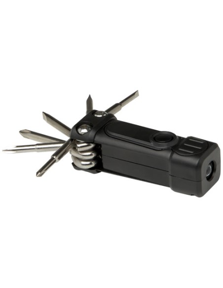 Set di cacciaviti 8 in 1 con torcia in plastica riciclata RCS Octo