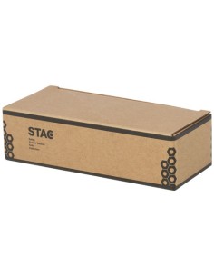 Torcia a dinamo solare con moschettone in plastica riciclata Helios