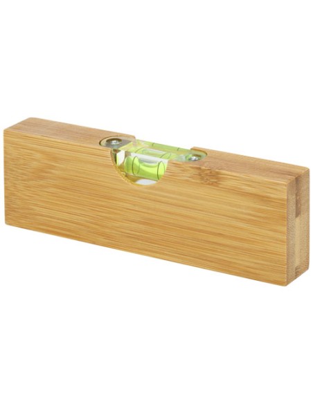 Livella a bolla con apribottiglie in bambù Flush