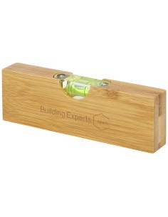 Livella a bolla con apribottiglie in bambù Flush