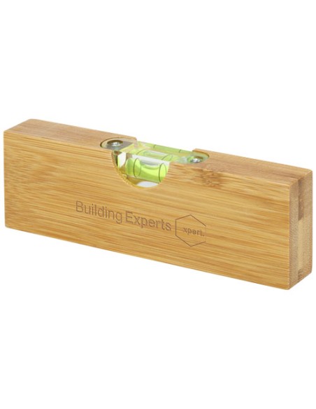 Livella a bolla con apribottiglie in bambù Flush