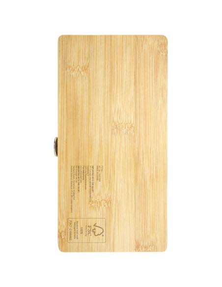 Set di utensili in bambù/plastica riciclata da 19 pezzi Rivet