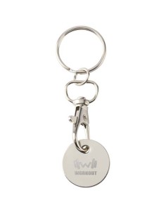 Portachiavi con gettone per carrello della spesa Rory