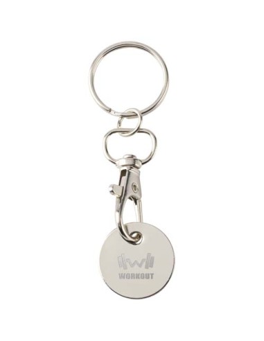 Portachiavi con gettone per carrello della spesa Rory