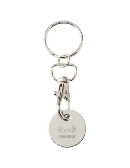 Portachiavi con gettone per carrello della spesa Rory