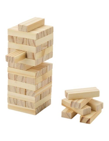 Gioco con torre impilabile in legno Jumble