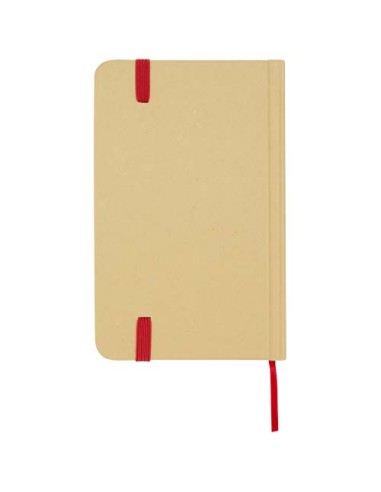 Blocco note formato A6 con copertina rigida in materiale riciclata e pagine bianche Reed