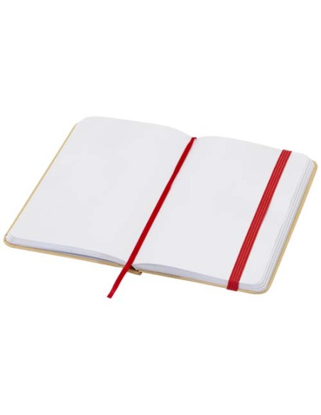 Blocco note formato A6 con copertina rigida in materiale riciclata e pagine bianche Reed