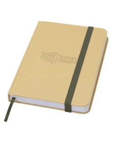 Blocco note formato A6 con copertina rigida in materiale riciclata e pagine bianche Reed
