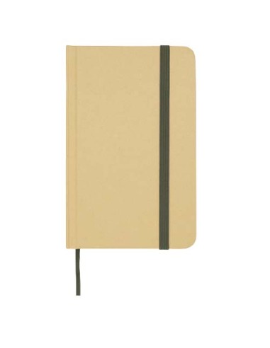 Blocco note formato A6 con copertina rigida in materiale riciclata e pagine bianche Reed