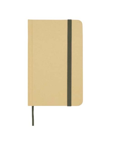 Blocco note formato A6 con copertina rigida in materiale riciclata e pagine bianche Reed