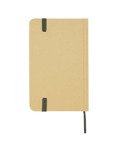 Blocco note formato A6 con copertina rigida in materiale riciclata e pagine bianche Reed