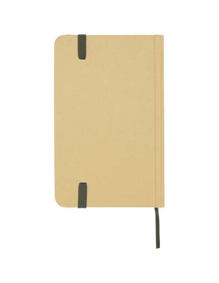 Blocco note formato A6 con copertina rigida in materiale riciclata e pagine bianche Reed