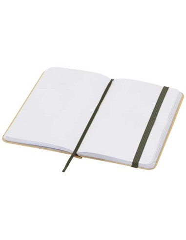 Blocco note formato A6 con copertina rigida in materiale riciclata e pagine bianche Reed