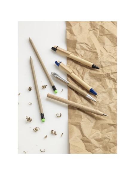 Penna a sfera in legno Arica (inchiostro nero)