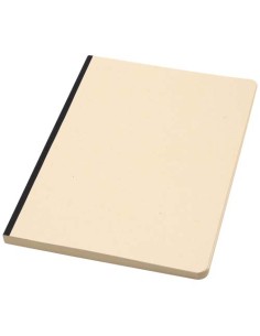 Blocco note formato A5 con copertina morbida in PET riciclato e carta a base di canna da zucchero Liliana