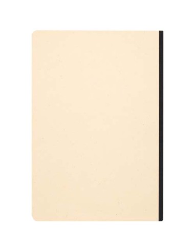 Blocco note formato A5 con copertina morbida in PET riciclato e carta a base di canna da zucchero Liliana