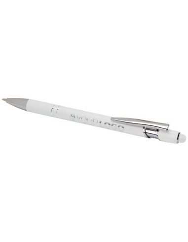 Penna a sfera con finitura argento Kish 