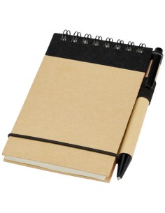 Taccuino riciclato formato A7 con penna Zuse