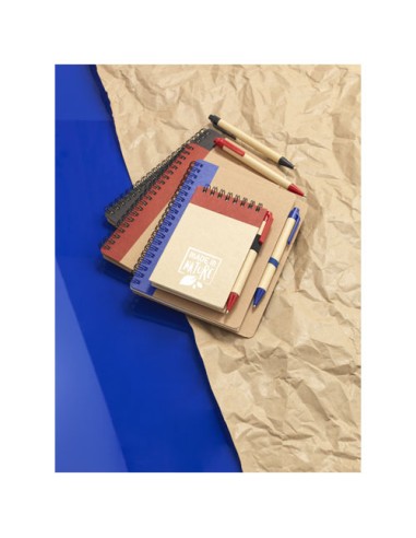 Taccuino riciclato formato A7 con penna Zuse