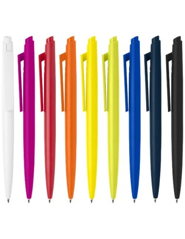 Penna a sfera in materiale riciclato certificato RCS (inchiostro nero) Ipe